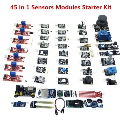 45 in 1 Sensors Modules Starter Kit 37 IN 1 SENSOR KITS HIGH-QUALITY