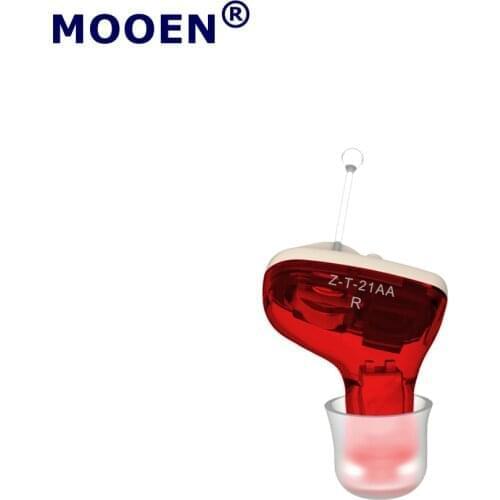 Super Mini Portable CIC Hearing Aid Adjustable Tone Sound Amplifier With Mild to Moderate Deafness Tunable Hearing Aids Device