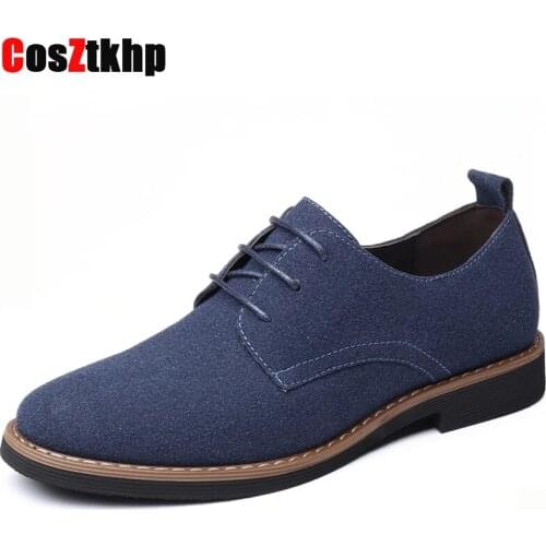 Men Dress Shoes Fashion Men Oxford Leather Shoes Comfortable Lace-Up Formal Shoes For Men Leather Sneakers Male Flat Footwear