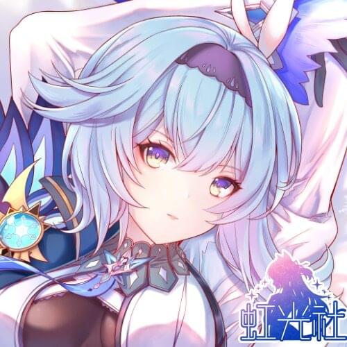 Anime Game Eula Lawrence Genshin Impact Cute Girl Dakimakura Hugging Body Pillow Case Otaku Pillow Cover Gifts 50x160cm