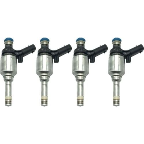 4Pcs Car Fuel injector for Audi 2009-2013 A3 08-12 A4 05-11 A5 VW 08-11 Passat 1.8L OEM 06J906036H 0261500078