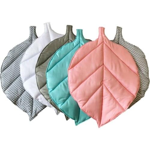 Baby Game Blanket Tree Leaves Floor Carpet Soft Cotton Climbing Pad Play Mat for Infants Childrens Room Decor J60B