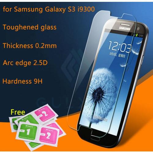 HOT Premium Tempered Glass For Samsung Galaxy S3 Neo i9301 SIII I9300 Duos i9300i Screen Protector HD Toughened Protective Film