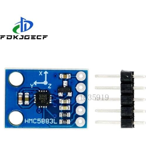 GY-273 3V-5V HMC5883L Triple Axis Compass Magnetometer Sensor Module Three Axis Magnetic Field Module For Arduino