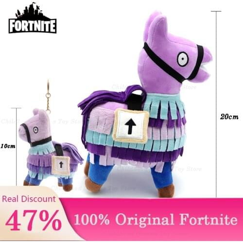 20cm Plush Stuffed Doll Toy Fortnite Game Troll Stash Llama Soft Alpaca Rainbow Horse Stash Stuffed Toys for Kids Birthday Gift