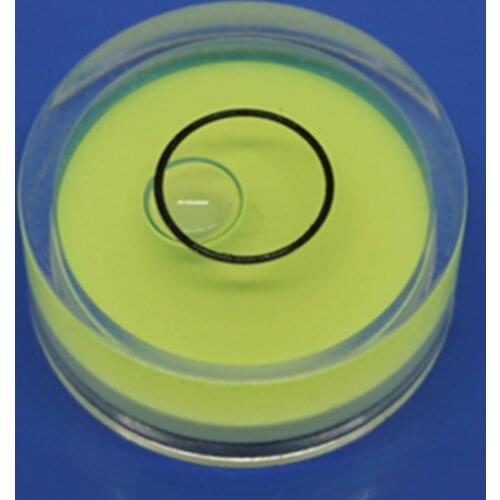 15mm*8mm Spirit Level Bubble Circular Plastic Level Vial Inclinometer Foot Level Fitting Level Box Nivel Burbuja Free Shipping