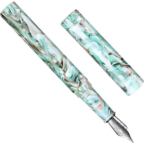 Pretty Fountain Pen F Nib 0.5mm Luxury Business Office Ink Pens with Gift Box The Best Gift Choice for Friend Family