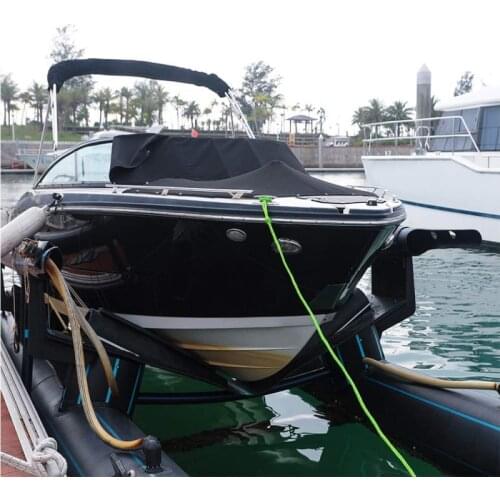 Premium Dock Lines Duty Heavy Braided Line Marine Ropes Jet Ski Watercraft Boat Kayaking Marine Ropes With Stainless Clips