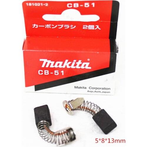 MAKITA 181021-2 Carbon Brushes for N1900B cb-50 CB-51 6300BR 6300LR