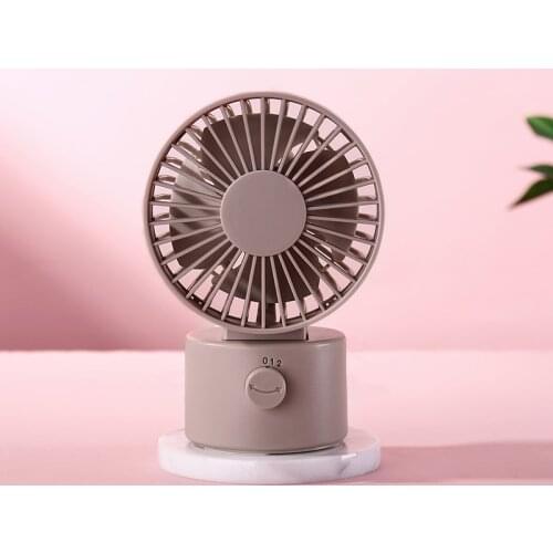 Mini USB Fan Portable Small Silent Home Office Desk DC 5C Electric Oscillating Standing Fan Noiseless Summer Cooling Fan Car Fan