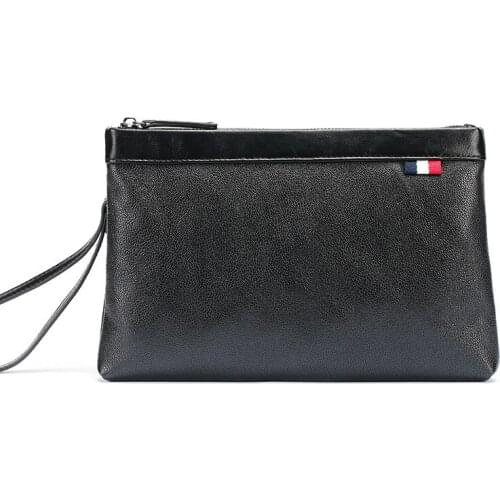 Fashion Large capacity Men Clutch Bags Business Design Clutches Bag for Man Portable Casual Pack Phone Bag with Hand Strap