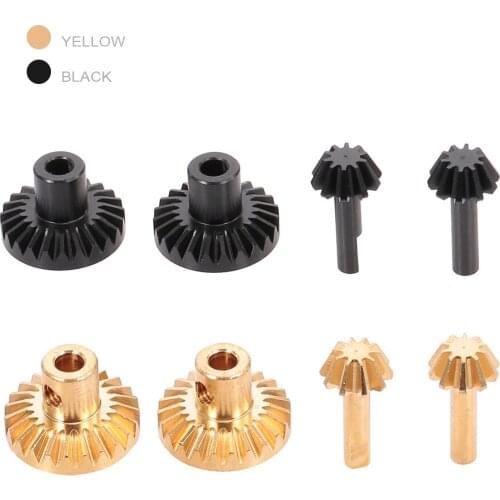RC Car Copper Driving Gear set for WPL C14 C24 B14 B24 B16 B36 JJR/C Q60 Q61 Q62 Q63 Q64 Q65 RC Truck Military Truck Cars