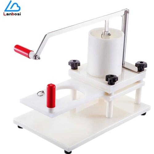 New Plastic Hamburger Forming Machine Export Manual PE Hamburger Mould Machine Beef Press
