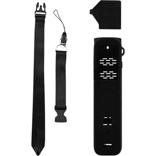 Scratch Resistant Silicone Protective Cover With Lanyard And Lens Protective Cap For DJI Pocket 2 Creator Combo Accessories