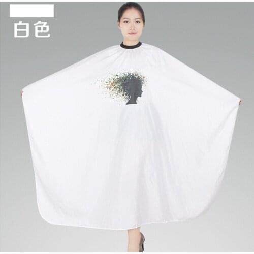 High Quality White Tree Head Cloth Salon Adult Waterproof Hair Cutting Hairdressing Cloth Barbers Hairdresser Cape Gown Wrap