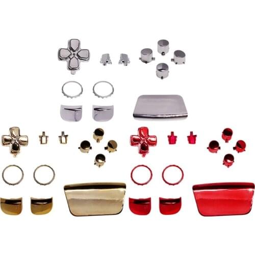 N7MC For PS5 Controller Replacement DIY Gamepad Parts Joystick Ring Touch Pad Cover L1 R1 Trigger Button D-pad Buttons