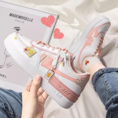 Women Sneakers White Women Shoes Spring Summer Vulcanize Shoes Female Platform Shoes Flats Breathable Casual Trainers Zapatillas