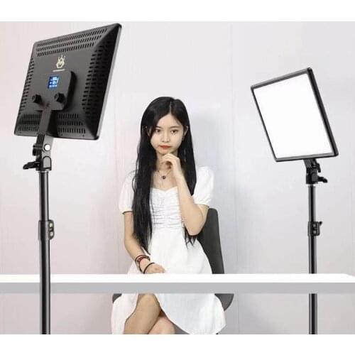14inch 10inch LED Video Lighting Panel EU Plug 3200K-6000K Photography Lighting Remote Control For Live Stream Photo Studio Lamp