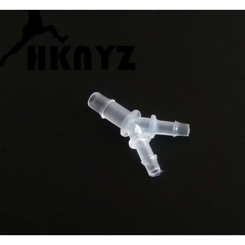 20pcs Eco solvent Y Shape Ink Tube Connector for Large format Y Ink Tube white Connector printer machine