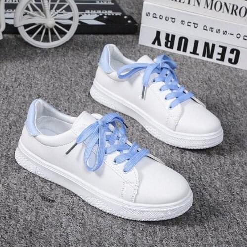 2021 Women Sneakers Fashion Breathble Vulcanized Shoes Women Pu leather Platform Shoes Women Lace up Casual Shoes892