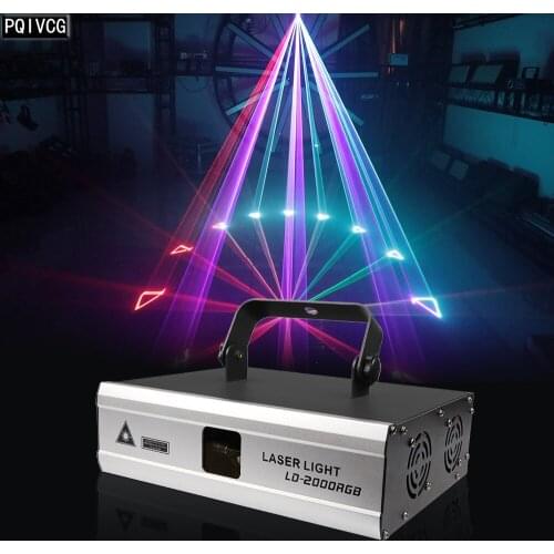 2W 3W RGB Animation Laser Light Full Color Stage 3D Laser High Brightness Laser Beam Pattern Laser Light
