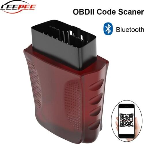 Car OBD 2 Code Reader Engine Diagnostic Scanner OBDII Scan Tools Kit Wireless Bluetooth APP Adapte for Android iOS Plug And Play