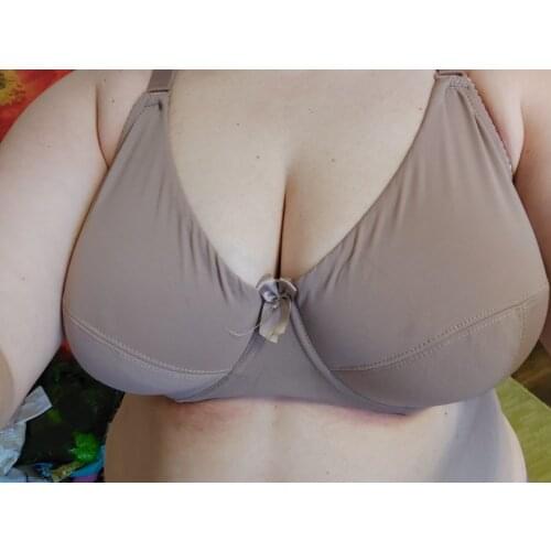Sexy full coverage bras for women push up Minimizer comfort cotton bralette lounge plus size 36 38 40 42 44 46 C D DD E F bh C21