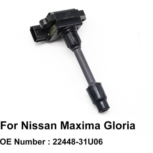 COWTOTAL Ignition Coil 22448-31U06 for Nissan Gloria Cedric Maxima Engine Code VQ30DE VQ30DET VQ20DE ( Pack of 6 )