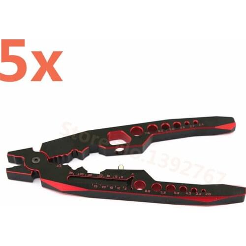 Remote control car assembly tool all-metal multi-function RC shock-absorbing tool pliers Ball nose pliers Suspension lever tool