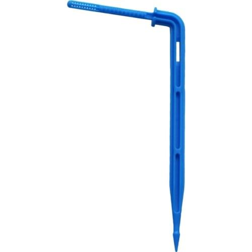 Arrow Dripper for 3/5mm Hose Agriculture Irrigation System Blue Plastic Drip Watering Starter Pipe Dripper Line 50 Pcs