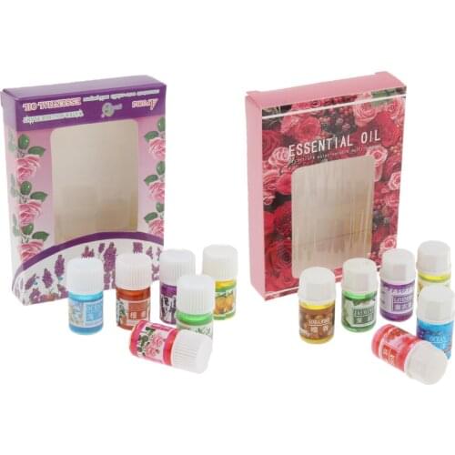 6Pcs, 3ML, Premium Grade Essential Oils Set, Fragrance Oil Gift Sets for Aromatherapy Stove, Aromatherapy Lamp