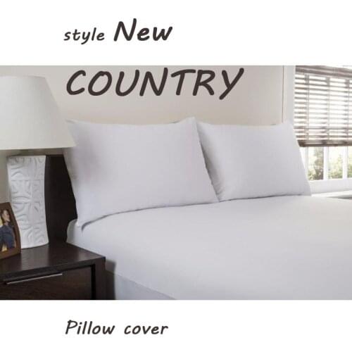 Pillow case for bed King Size 21*37" Waterproof Pillow Protector Smooth Pillowcase For Bedbug and wetting Pillow cover zippered