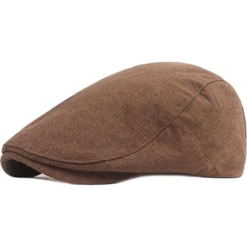 Fibonacci Unisex Solid Berets Hat For Men Women Summer Thin Peaked Ivy Cap Casual Duckbill Hats Painter Newsboy Cap boina hombre