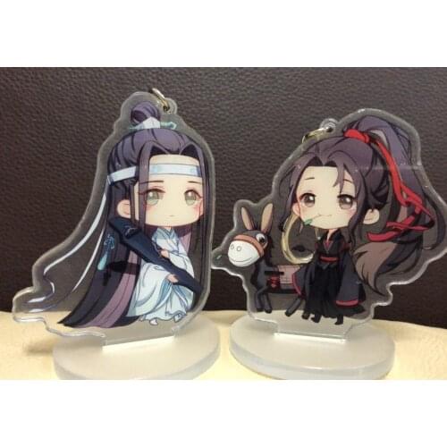 Limited Anime Grandmaster of Demonic Cultivation Lan Wangji Wei Wuxian BL Stand Charms Cosplay Gifts