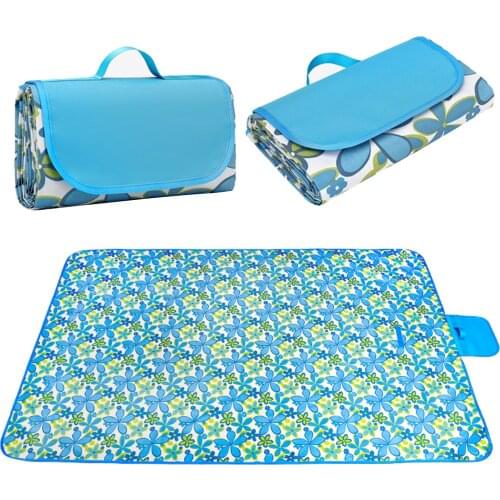 195X200 cm Camping Mat Plaid folding camping mattress Baby Climb Outdoor Waterproof Beach Picnic Blanket for Multiplayer Picnic