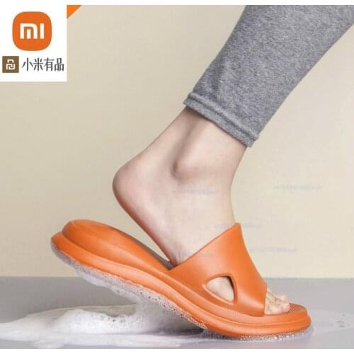 Xiaomi Slippers Non-slip Dirt-resistant Deodorant Home Slippers Soft Bottom Air Cushion Indoor Sandals Slippers Men Women Flops