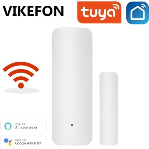 Tuya Smart WiFi Door Sensor Door Open / Closed Detectors WiFi App Notification Alert security alarm support Alexa Google Home