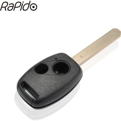 Replacement Car 2 Button Key Fob Shell Case for Honda Civic CRV Jazz HRV Keyless Entry Remote