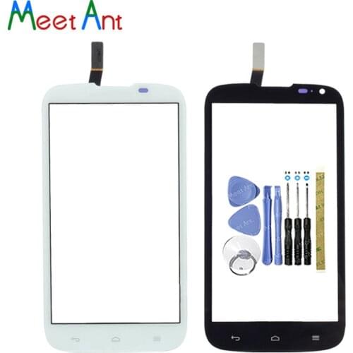 High Quality 5.0" For Huawei Ascend G610 C8815 Touch Screen Digitizer Sensor Outer Glass Lens Panel Black White