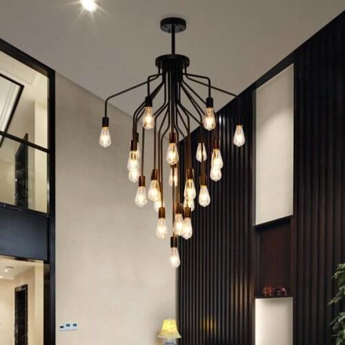 Iron handmade wicker industrial design art gold pendant light lamparas de techo colgante moderna cocina accesorio avizeler