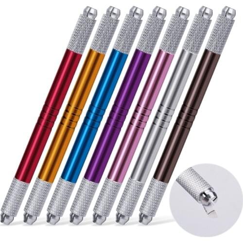 10 Pcs Microblading Pen Permanent Makeup Eyebrow Manual Tattoo Pen For 3D Eyebrow Embroidery eyebrow tattoo