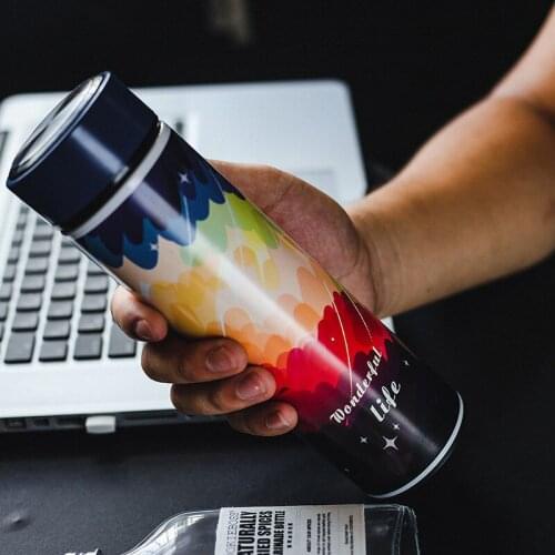 500ML Thermos Bottle 304Stainless Steel Hot Water Vacuum Flask Insulated with Infuser Thermocup For Sport Travel coffee Tea mug