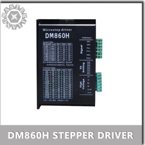 DSP Digital Stepper Motor Driver DM860H Microstep Motor Brushless Dc Motor For 57 86 Stepper Motor Nema 23 34