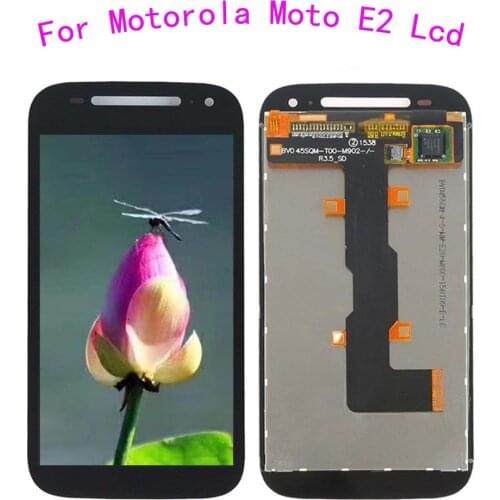 For Motorola E2 LCD Display Touch Screen Digitizer Assembly For Moto E2 2nd XT1505 XT1524 XT1511 XT1527 LCD Replacement Parts