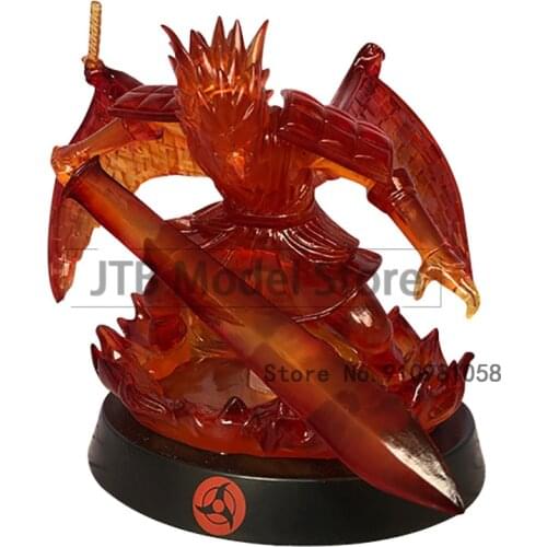 Naruto Shippuden Anime Action Figure GK Susanoo Uchiha Itachi Model Luminous Figma Statue Collectible Desktop Decoration Toys