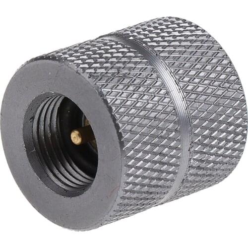 MagiDeal Aluminum Alloy Gas Refill Adapter Outdoor Camping Stove Gas Cylinder Gas Tank Gas Burner Butane Canister