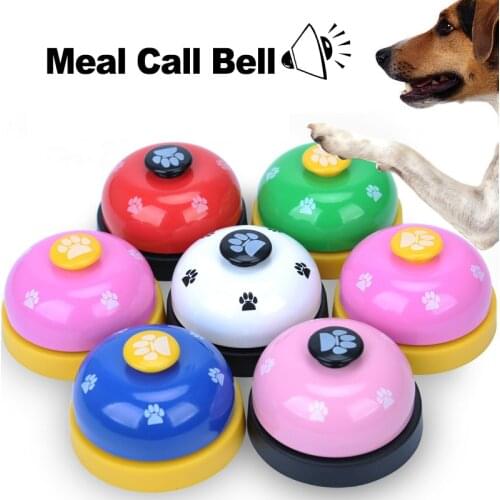Interactive Dog Toys Squeak Educational Toys for Dogs Accessoires Products for Chihuahua Pug Meal Call Bell Dog Toys Training