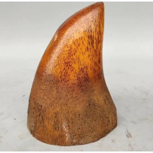 China Exquisite OX Horn Statues a2810