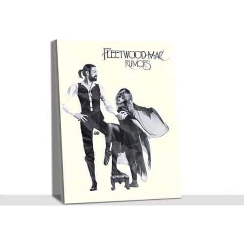 Rumours Fleetwood Mac Vinyl Canvas Painting Wall Art Print Poster Picture DecorativeLiving Room Home Decoration