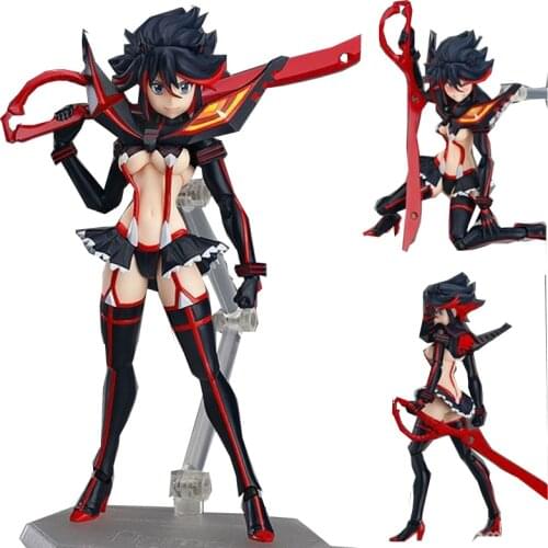 Matoi Ryuko Doll Kill la Kill Matoi Ryuko Figure Figma 220 Variable Matoi Ryuko PVC Action Figures Variant Toy Brinquedos 15cm